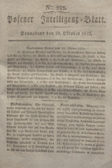 Posener Intelligenz-Blatt. 1832, Nro. 252 (20 Oktober)