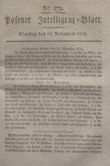 Posener Intelligenz-Blatt. 1832, Nro. 272 (13 November)