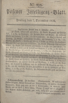 Posener Intelligenz-Blatt. 1832, Nro. 293 (7 December)