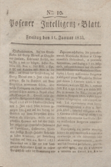Posener Intelligenz-Blatt. 1833, Nro. 10 (11 Januar)