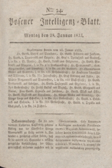 Posener Intelligenz-Blatt. 1833, Nro. 24 (28 Januar)