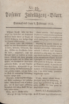 Posener Intelligenz-Blatt. 1833, Nro. 35 (9 Februar)