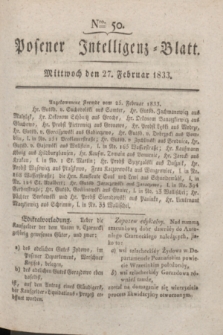 Posener Intelligenz-Blatt. 1833, Nro. 50 (27 Februar)