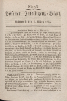 Posener Intelligenz-Blatt. 1833, Nro. 56 (6 März)