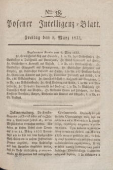 Posener Intelligenz-Blatt. 1833, Nro. 58 (8 März)