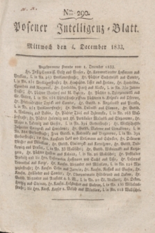 Posener Intelligenz-Blatt. 1833, Nro. 290 (4 December)