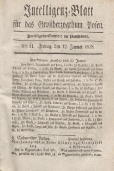 Intelligenz-Blatt für das Großherzogthum Posen. 1838, Nro. 11 (12 Januar)
