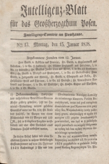 Intelligenz-Blatt für das Großherzogthum Posen. 1838, Nro. 13 (15 Januar) + dod.