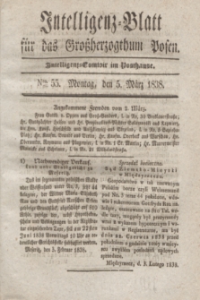 Intelligenz-Blatt für das Großherzogthum Posen. 1838, Nro. 55 (5 März)