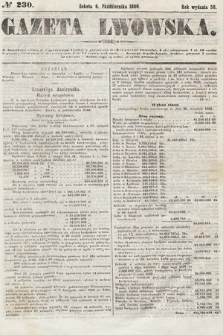 Gazeta Lwowska. 1860, nr 230