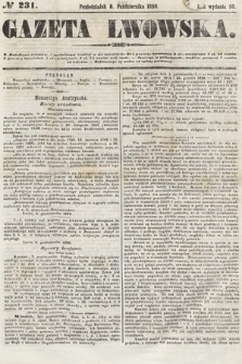 Gazeta Lwowska. 1860, nr 231