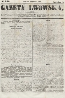 Gazeta Lwowska. 1860, nr 236