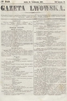Gazeta Lwowska. 1860, nr 242