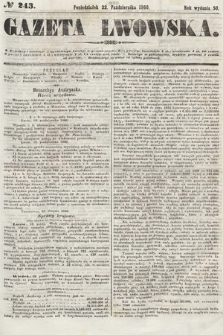 Gazeta Lwowska. 1860, nr 243