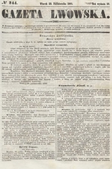 Gazeta Lwowska. 1860, nr 244