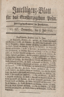 Intelligenz-Blatt für das Großherzogthum Posen. 1835, Nro. 157 (2 Juli)