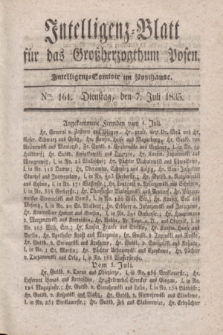 Intelligenz-Blatt für das Großherzogthum Posen. 1835, Nro. 161 (7 Juli)