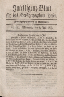 Intelligenz-Blatt für das Großherzogthum Posen. 1835, Nro. 162 (8 Juli)