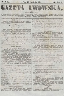 Gazeta Lwowska. 1860, nr 247