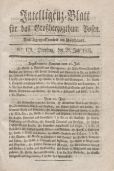 Intelligenz-Blatt für das Großherzogthum Posen. 1835, Nro. 179 (28 Juli)