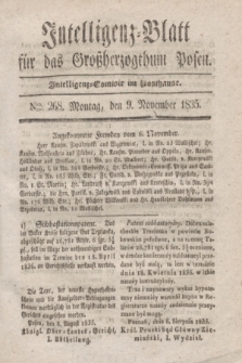 Intelligenz-Blatt für das Großherzogthum Posen. 1835, Nro. 268 (9 November)