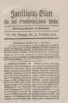 Intelligenz-Blatt für das Großherzogthum Posen. 1835, Nro. 286 (30 November)