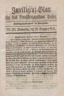Intelligenz-Blatt für das Großherzogthum Posen. 1835, Nro. 295 (10 December)