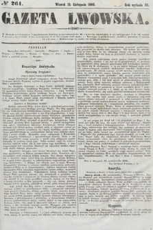 Gazeta Lwowska. 1860, nr 261
