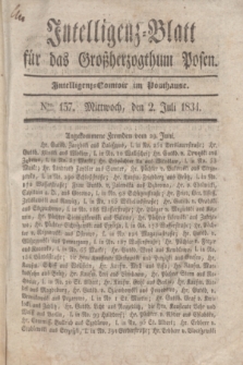 Intelligenz-Blatt für das Großherzogthum Posen. 1834, Nro. 157 (2 Juli)