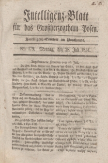 Intelligenz-Blatt für das Großherzogthum Posen. 1834, Nro. 179 (28 Juli)