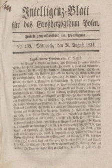 Intelligenz-Blatt für das Großherzogthum Posen. 1834, Nro. 199 (20 August)