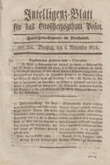 Intelligenz-Blatt für das Großherzogthum Posen. 1834, Nro. 264 (4 November)