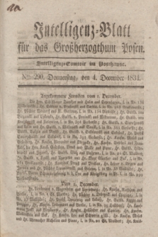 Intelligenz-Blatt für das Großherzogthum Posen. 1834, Nro. 290 (4 December)