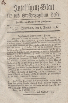 Intelligenz-Blatt für das Großherzogthum Posen. 1836, Nro. 32 (6 Februar)