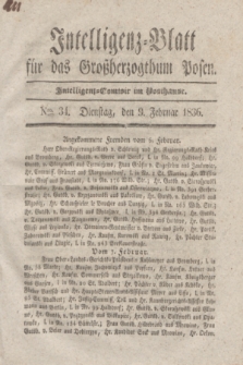Intelligenz-Blatt für das Großherzogthum Posen. 1836, Nro. 34 (9 Februar)