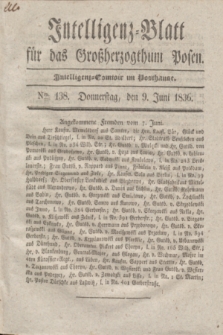 Intelligenz-Blatt für das Großherzogthum Posen. 1836, Nro. 138 (9 Juni)