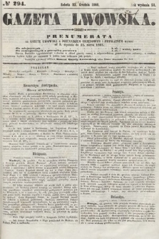 Gazeta Lwowska. 1860, nr 294