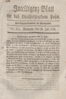 Intelligenz-Blatt für das Großherzogthum Posen. 1836, Nro. 173 (20 Juli) + dod.