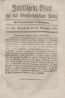 Intelligenz-Blatt für das Großherzogthum Posen. 1836, Nro. 230 (24 September)