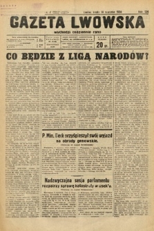 Gazeta Lwowska. 1934, nr 7
