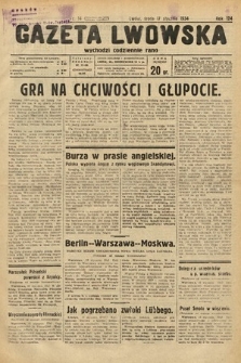 Gazeta Lwowska. 1934, nr 14