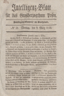 Intelligenz-Blatt für das Großherzogthum Posen. 1840, № 59 (9 März)