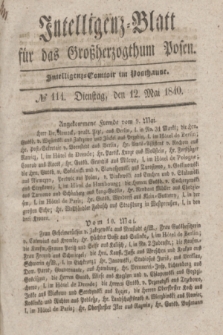 Intelligenz-Blatt für das Großherzogthum Posen. 1840, № 114 (12 Mai)