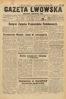Gazeta Lwowska. 1934, nr 20