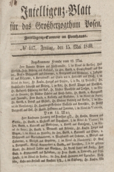 Intelligenz-Blatt für das Großherzogthum Posen. 1840, № 117 (15 Mai)