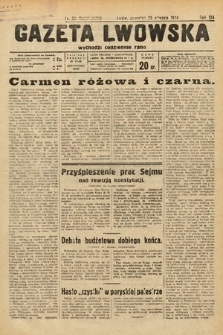 Gazeta Lwowska. 1934, nr 22
