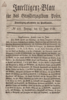 Intelligenz-Blatt für das Großherzogthum Posen. 1840, № 141 (12 Juni)