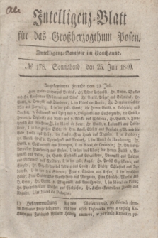 Intelligenz-Blatt für das Großherzogthum Posen. 1840, № 178 (25 Juli)