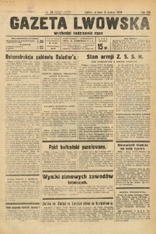 Gazeta Lwowska. 1934, nr 34