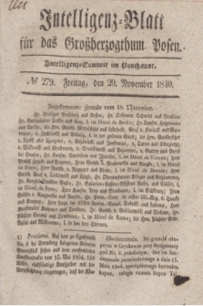 Intelligenz-Blatt für das Großherzogthum Posen. 1840, № 279 (20 November)
